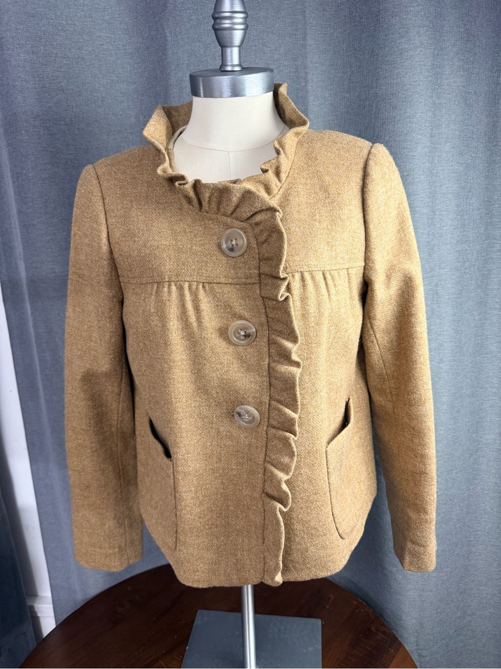J.CREW Women's Wool Blazer, Size 6 Fully Lined